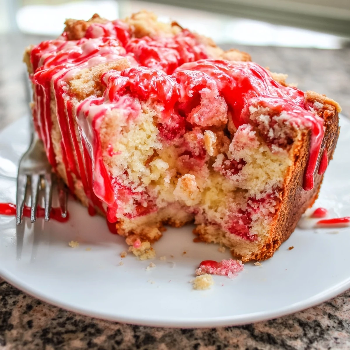 Moist and fluffy Chaos Cake: Cherry Soda Cookie Loaf perfect for dessert lovers.