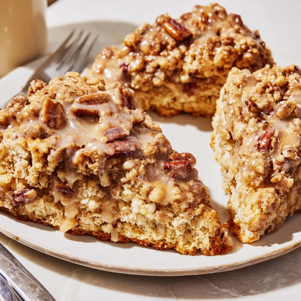 Maple Pecan Coffee Cake Scones #99