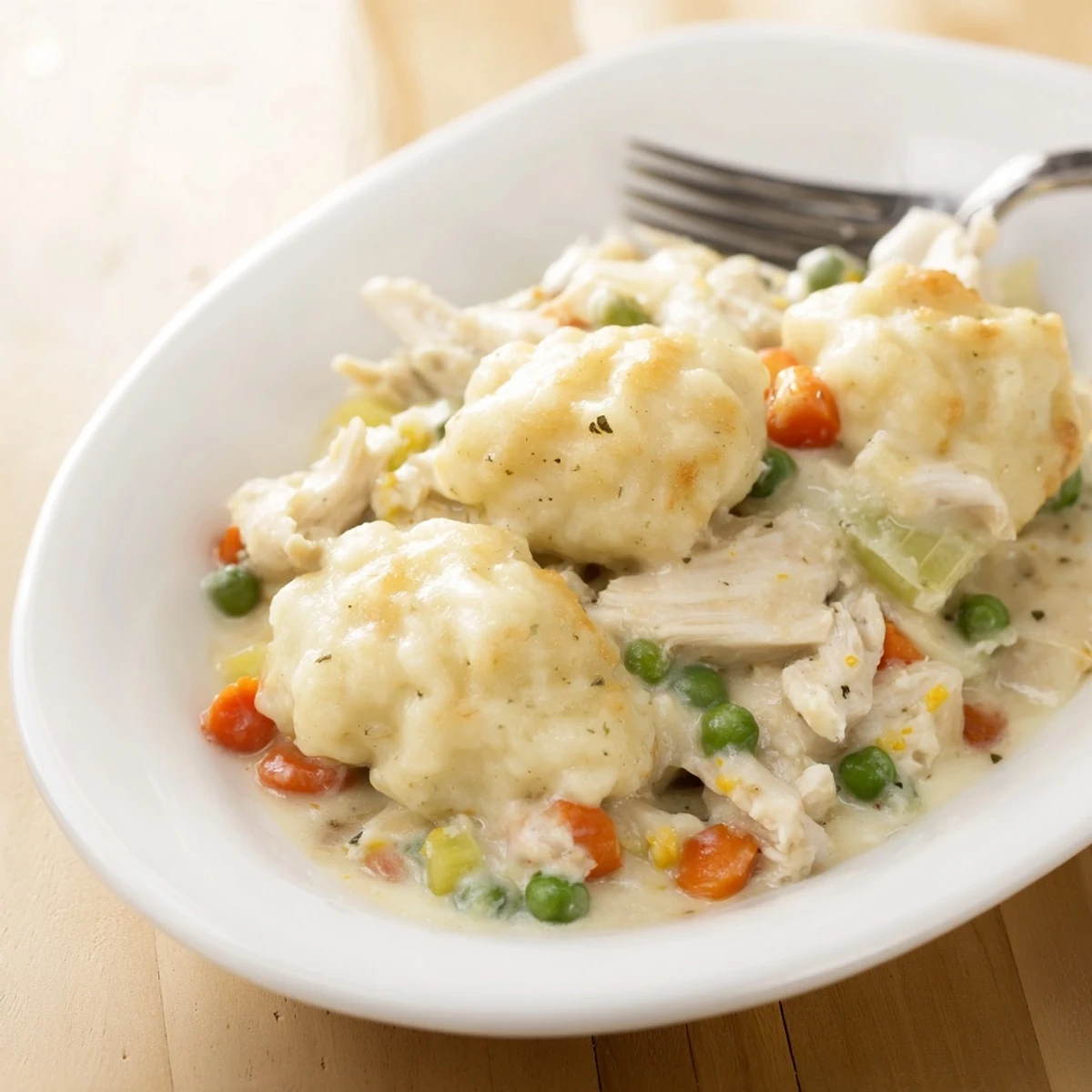 Chicken Dumplings Casserole