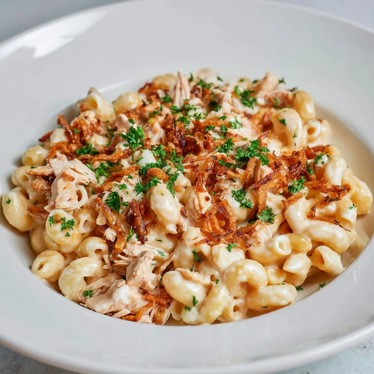 Honey BBQ Chicken Mac Cheese