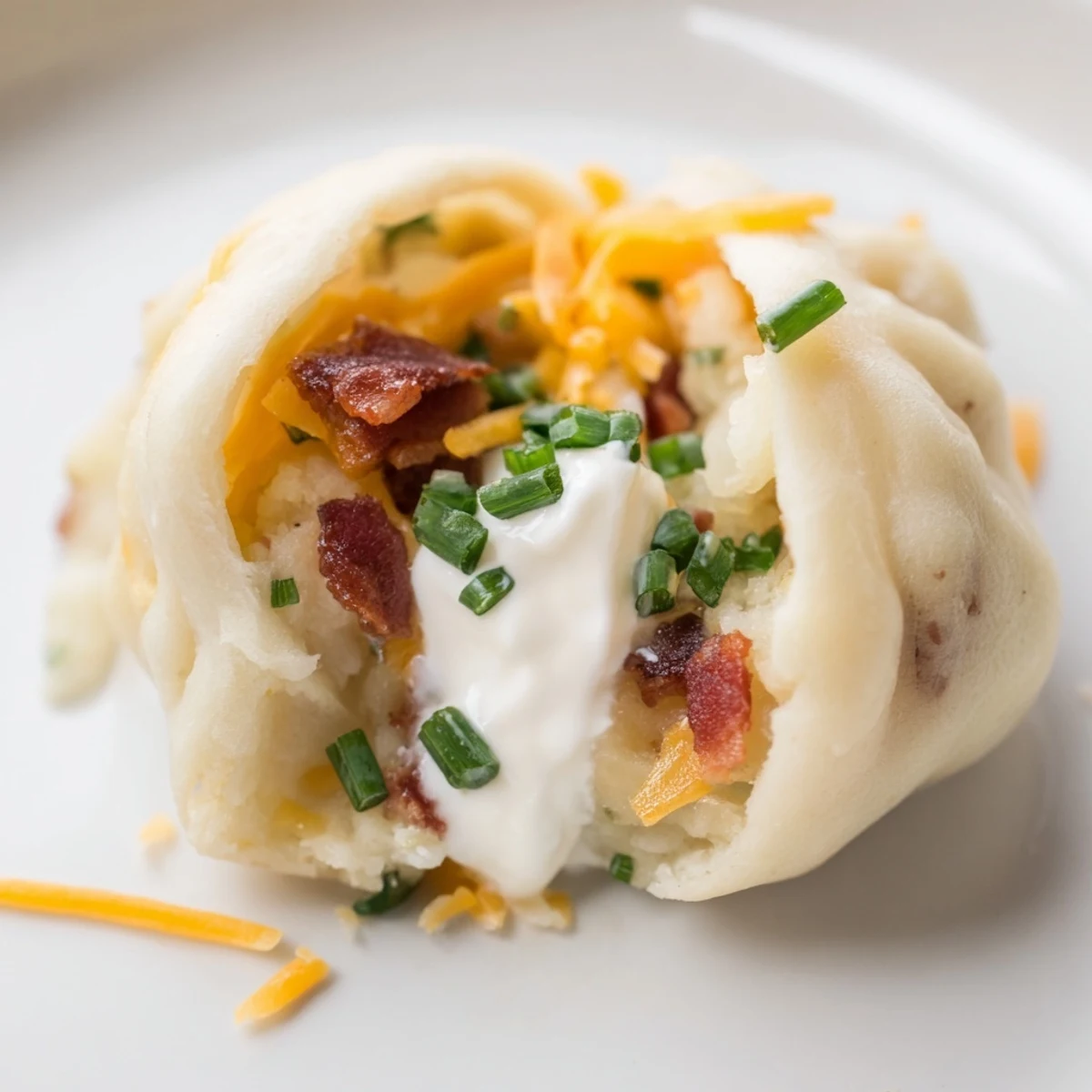 Loaded Baked Potato Dumplings