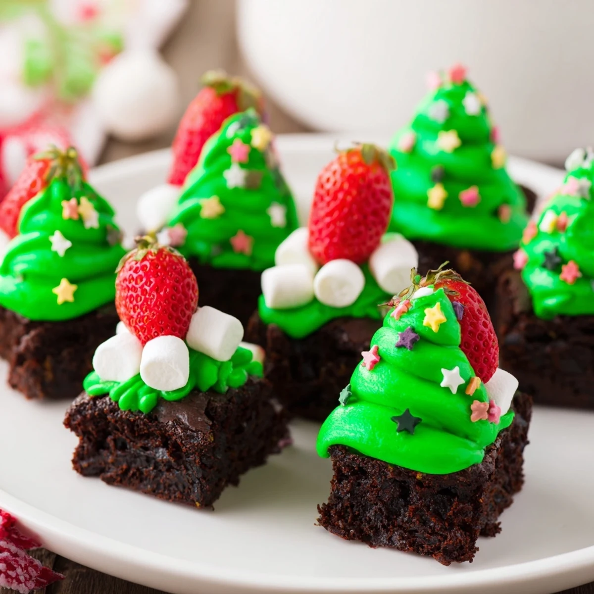 Express Christmas Tree Brownie