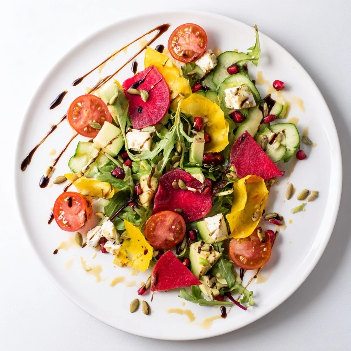 Abstract Expressionist Salad