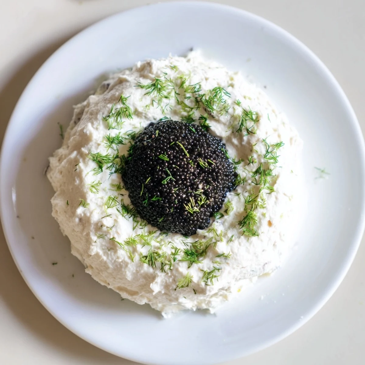 Black caviar gleams in this stunning The Diamond Inlay, a simple appetizer for a sophisticated gathering.