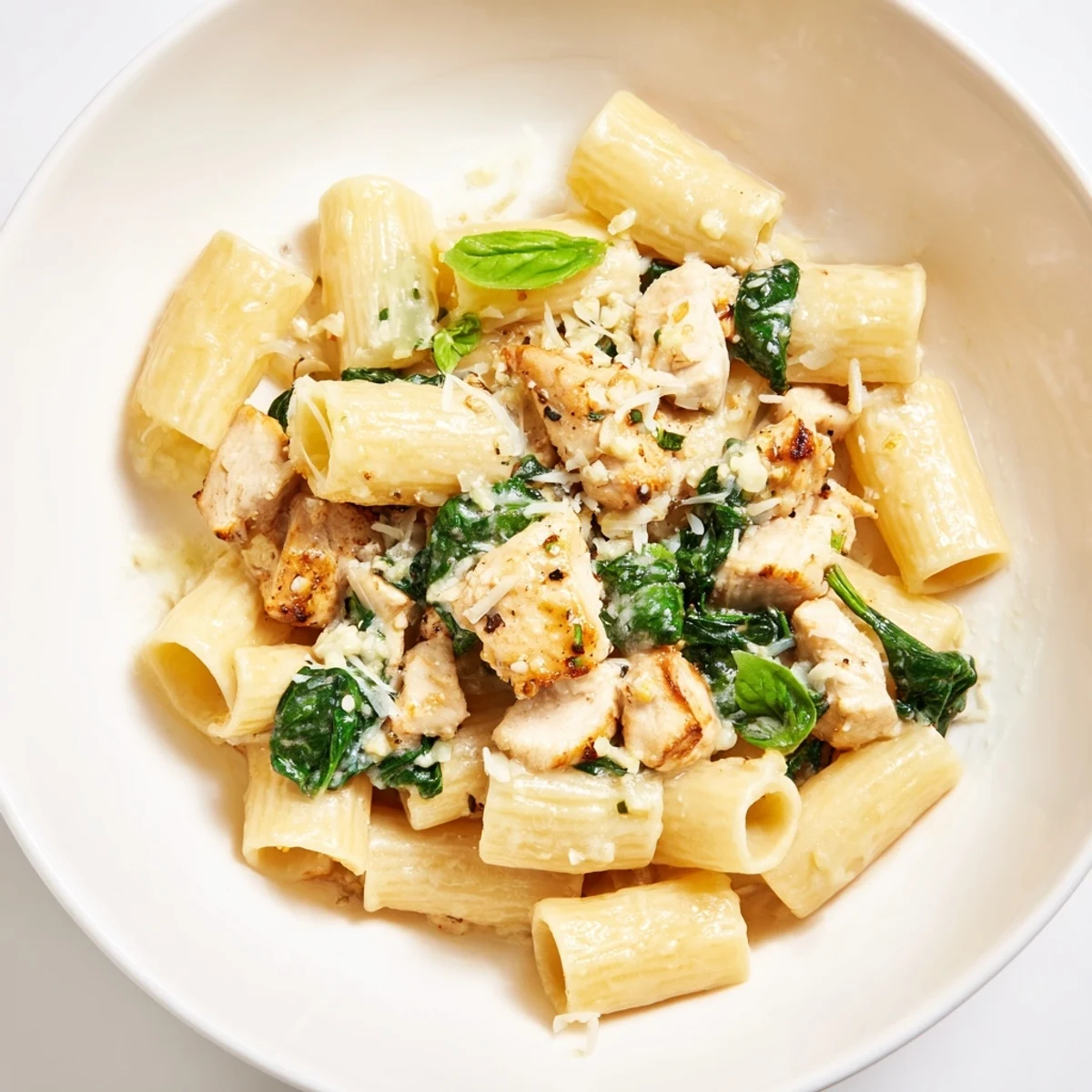 Tender chicken and penne pasta bathed in a rich sauce, bringing the flavors of Marry Me Chicken to this easy dish.