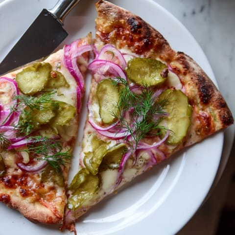 Pickle Pizza Crème Fraîche