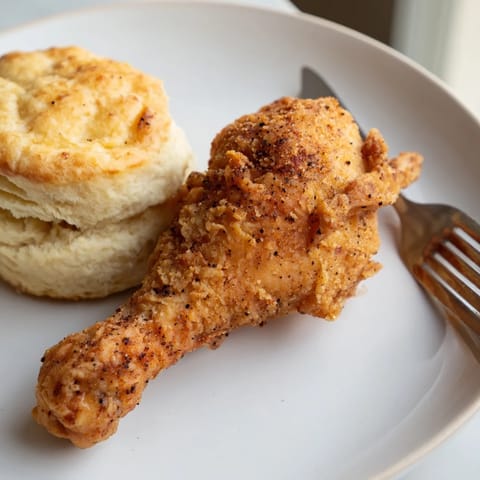 Southern Fried Chicken Buttermilk Biscuit