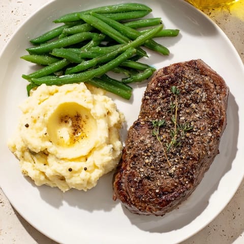 Steak Garlic Mash Sheet