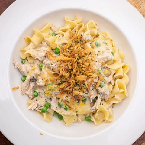 Tuna Noodle Casserole Onion