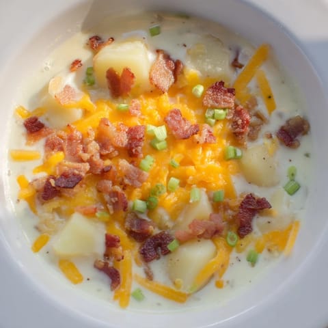 Crockpot Loaded Baked Potato