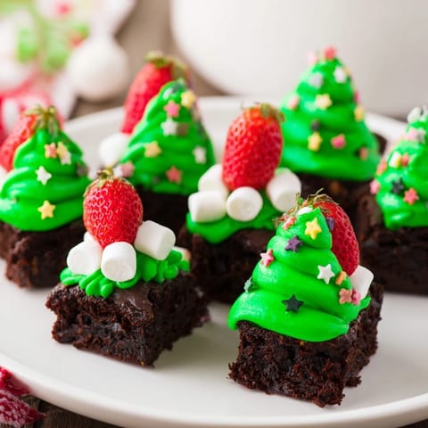 Express Christmas Tree Brownie