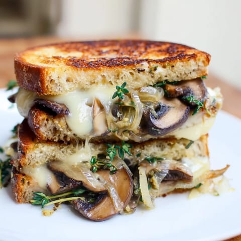 Roast Garlic Mushroom Thyme