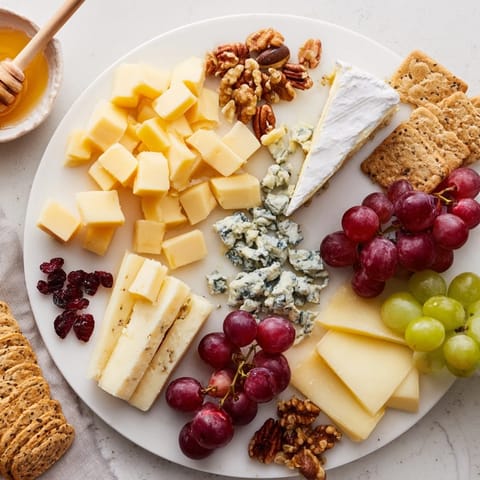 Cheese Fruit Cranberry Grape