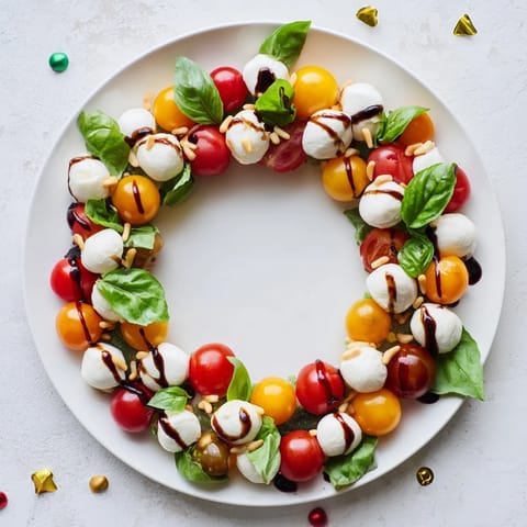 Cherry Tomato Basil Ring