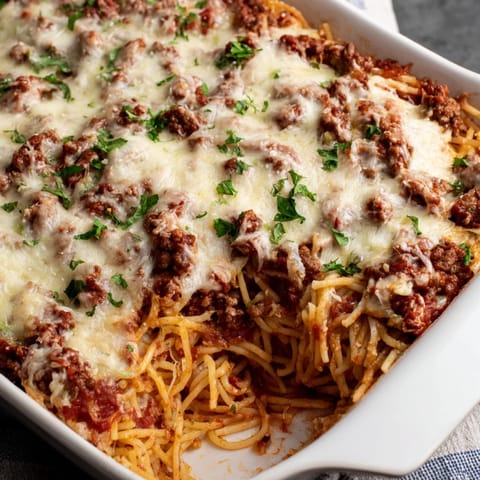 Tinis Baked Spaghetti Classic