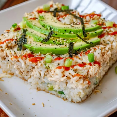 Chicken Sushi Bake