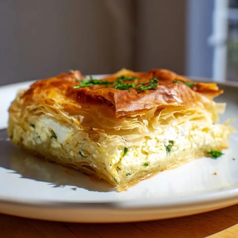 Bulgarian Banitsa with Cheese