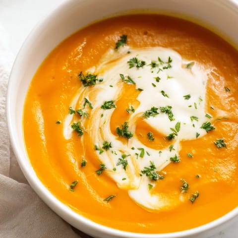 Carrot Ginger Creamy Soup