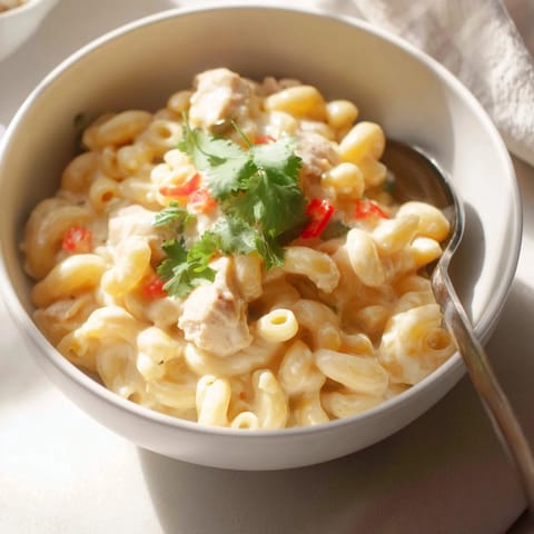 Green Chili Chicken Mac