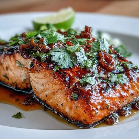 Honey Lime Garlic Salmon