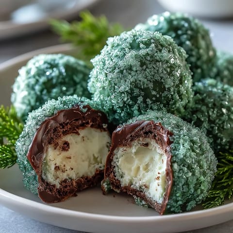 Lucky St. Patrick's Day Green Oreo Truffle Balls with creamy center and festive green coating, perfect for holiday celebrations.