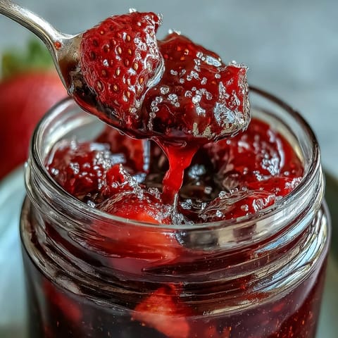 Cottagecore Strawberry Jam