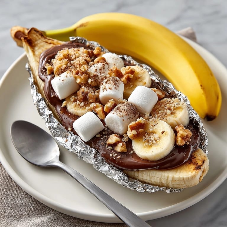Imagine the irresistible melty goodness of freshly grilled Choco-Banana Campfire Grill Packs; a simple, sweet campfire delight.