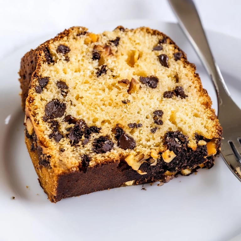 A slice of vibrant Monster Energy Root Beer Muffin Loaf on a cooling rack.