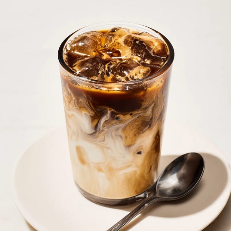 Delightful blend of cold brew and tahini for refreshing summer enjoyment.  