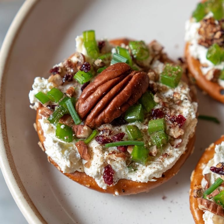 Imagine each Rocket Fuel New Year's Eve Treat with a salty pretzel base and a drizzle of hot honey!