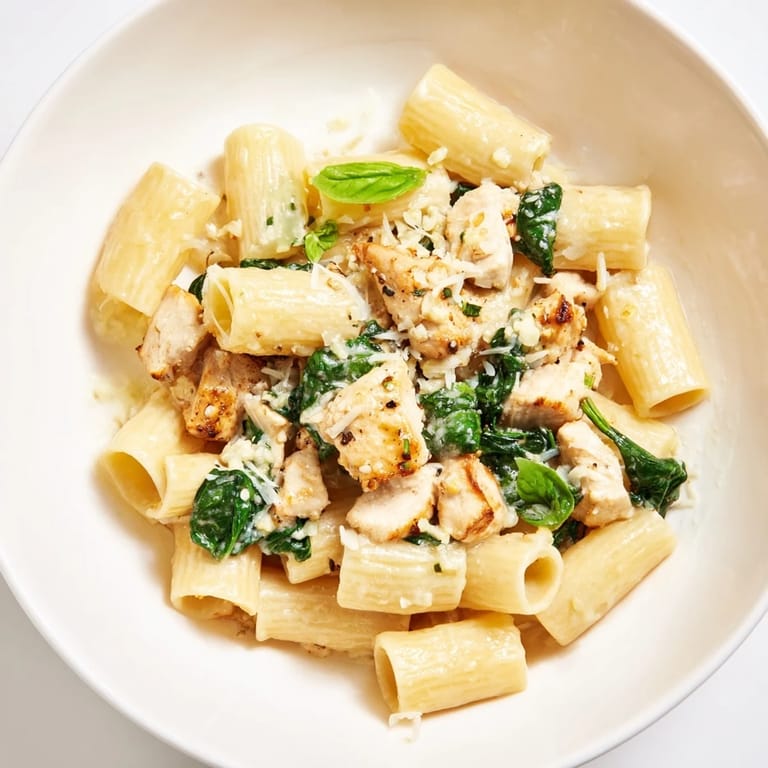 Tender chicken and penne pasta bathed in a rich sauce, bringing the flavors of Marry Me Chicken to this easy dish.