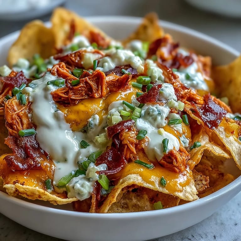 Close-up of Buffalo Ranch Snack Bag Bowls, a vibrant and crunchy appetizer.